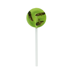 Green Apple Cricket Lollipop 20g