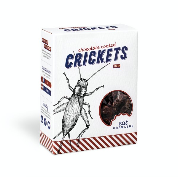 Chocolate Coated Crickets 10g