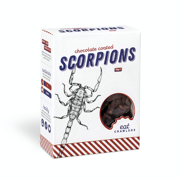 Chocolate Coated Scorpions 10g