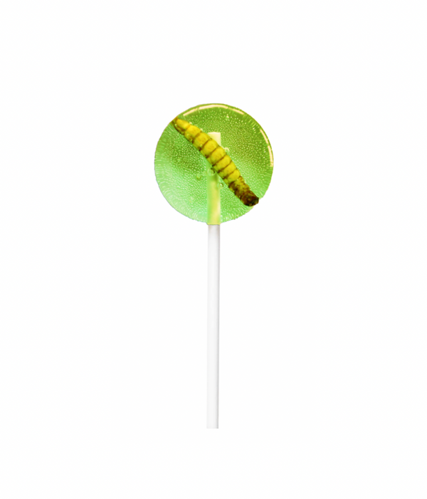 Green Apple Mealworm Lollipop 20g
